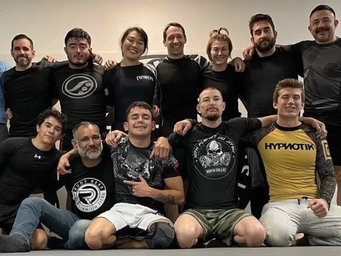 Grappling round at Analog Jiu Jitsu in Austin, TX