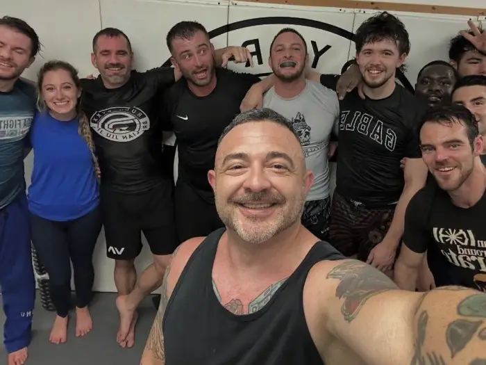 Analog Jiu Jitsu training photo
