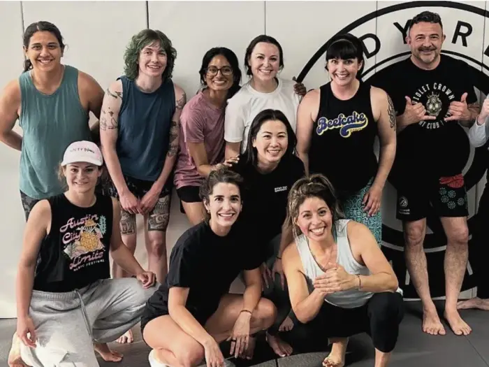 Analog Jiu Jitsu training photo