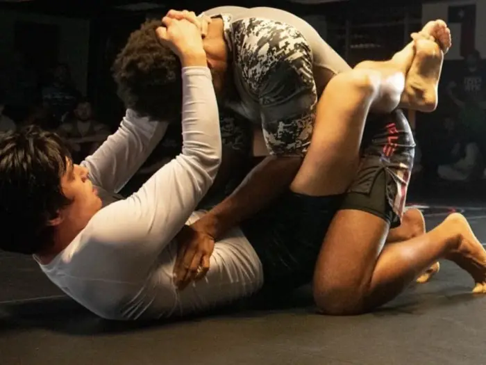 Analog Jiu Jitsu training photo