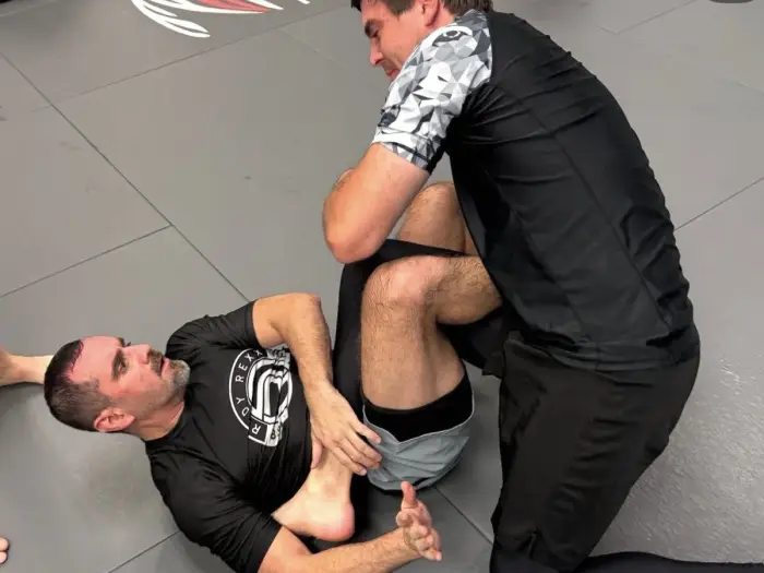Analog Jiu Jitsu training photo