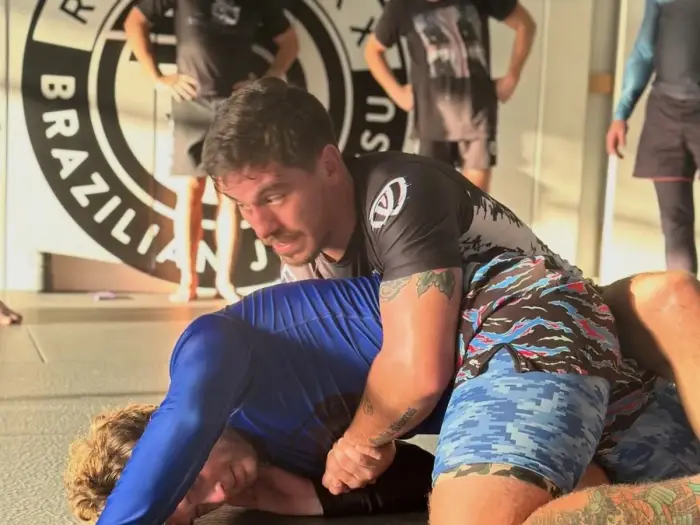 Analog Jiu Jitsu training photo