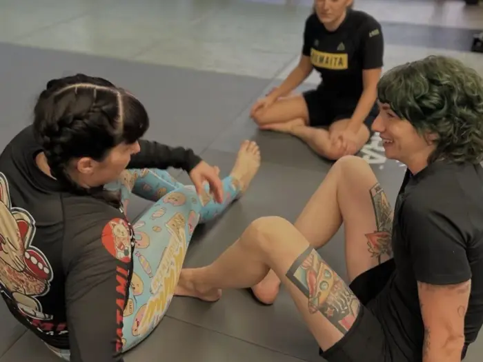 Analog Jiu Jitsu training photo