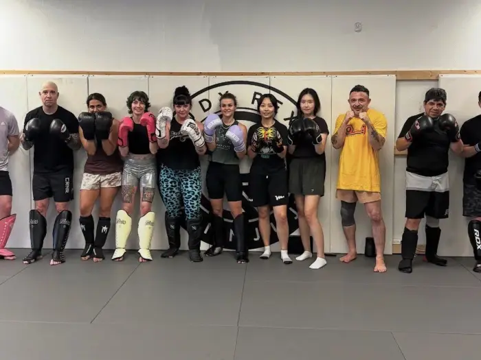 Analog Jiu Jitsu training photo
