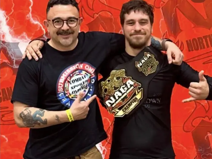 Analog Jiu Jitsu training photo