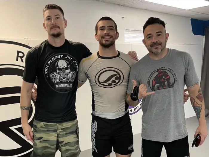 Analog Jiu Jitsu training photo