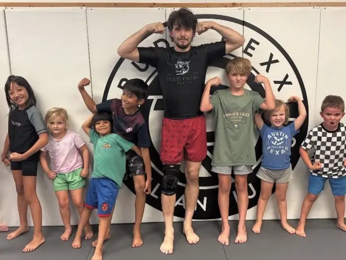Analog Jiu Jitsu training photo