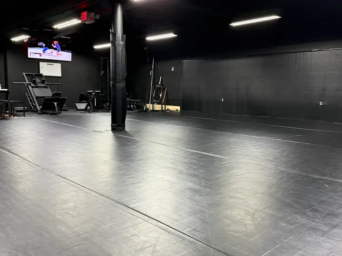 A truly clean and modern training facility at Ann Arbor BJJ