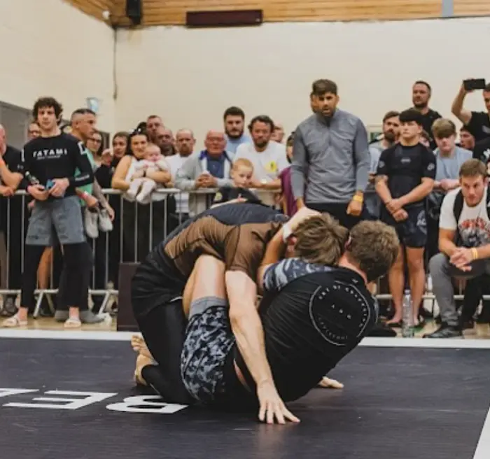 BJJ training at the Fazakerley academy