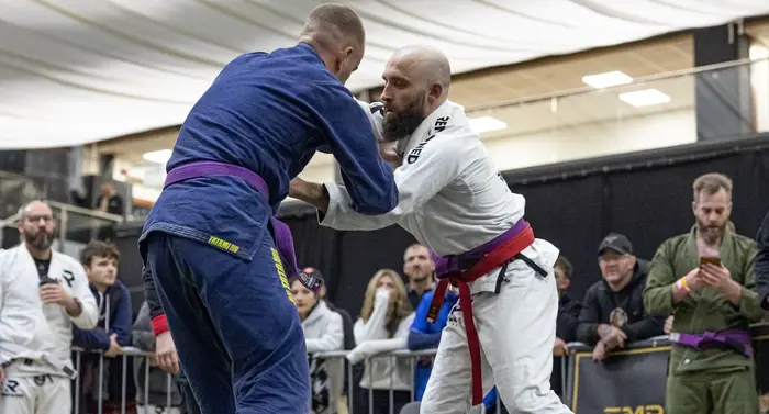 Members rolling on the mats at Art of Grappling Liverpool