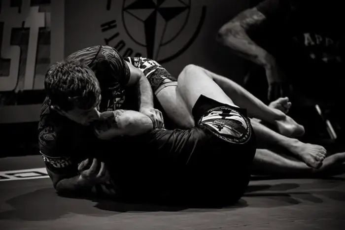 BJJ class at Art of Grappling Liverpool