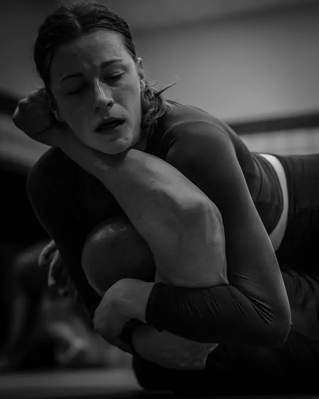 Grappling-Training in der Guard-Position bei BJJ Rostock