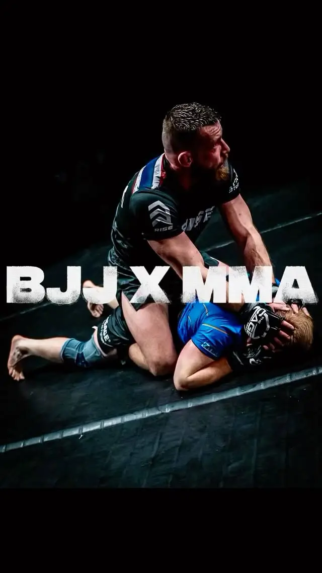 No-Gi Grappling-Match bei BJJ Rostock