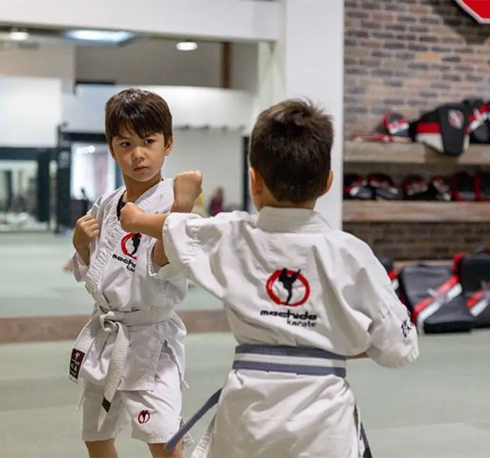 Young Machida Karate student at Brick City Martial Arts