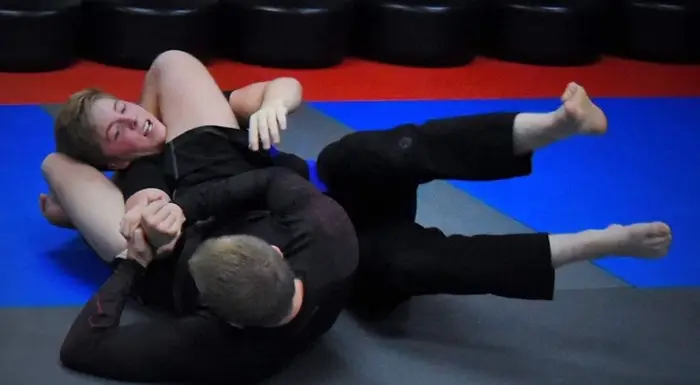 Brazilian Jiu-Jitsu training session at Brick City Martial Arts