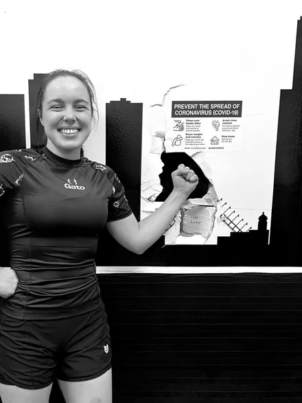 Sasha Vorobyeva, BJJ Purple Belt