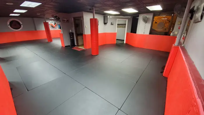 Crossover BJJ Wauwatosa training floor