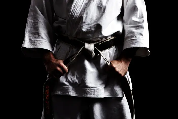 Okinawan karate class at Evergreen in Bothell, WA
