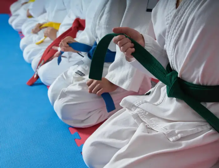 Kids martial arts program at Evergreen