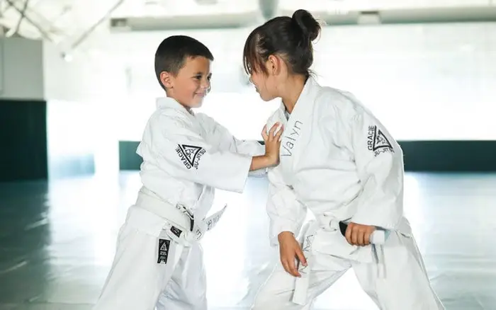 Kids Brazilian Jiu-Jitsu class building confidence and focus