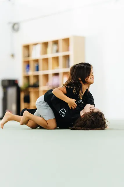 Kids jiu-jitsu class