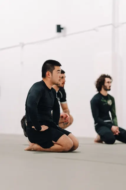 Live situational sparring on the mats