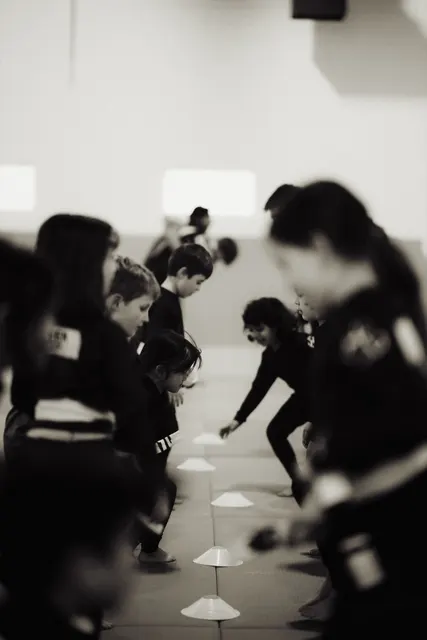 Kids building confidence and discipline