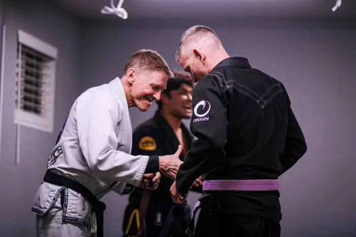 Coach demonstrating a technique at HeadNod