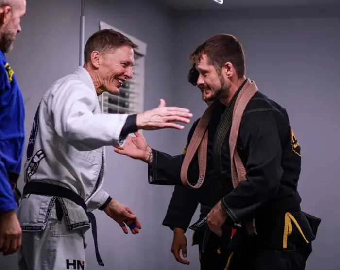 Students drilling technique at HeadNod