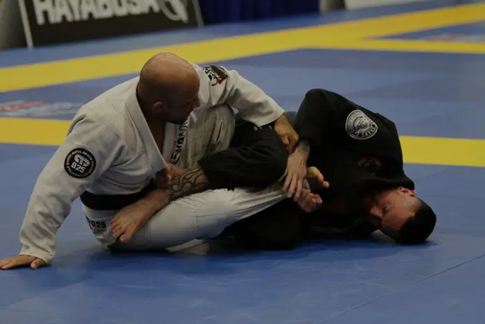 Students training Brazilian Jiu-Jitsu on the mats at Jay Pages Jiu-Jitsu & MMA