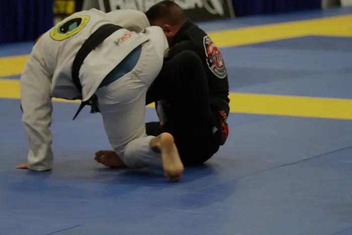 BJJ class drilling positions at the Tempe academy