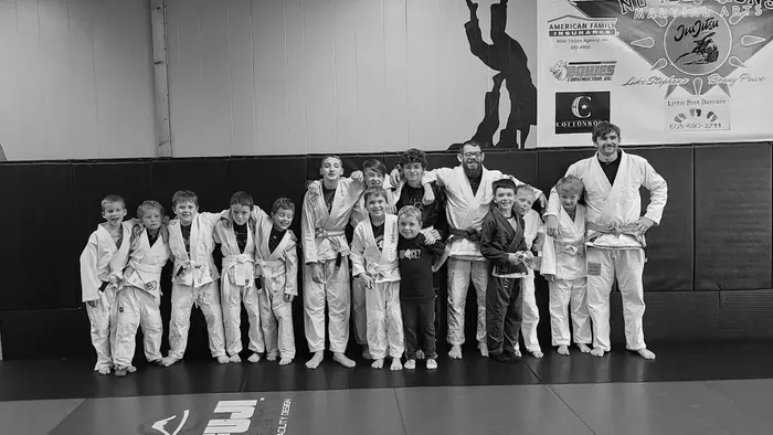Kids Brazilian Jiu Jitsu class at No Illusions Martial Arts in Brookings