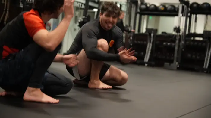 No-gi jiujitsu training at On Top Jiujitsu
