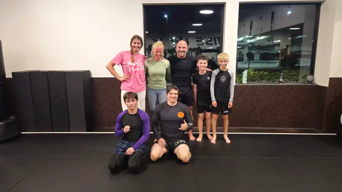 Members training jiujitsu at On Top Jiujitsu