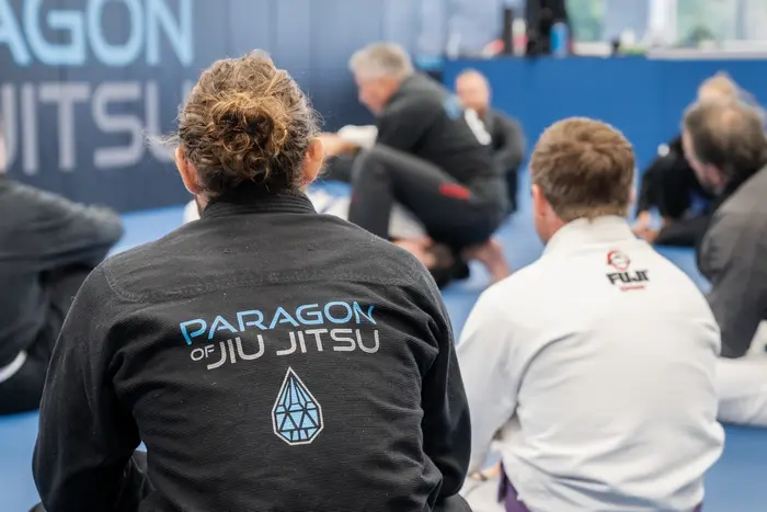 Adult Brazilian Jiu Jitsu class at Paragon