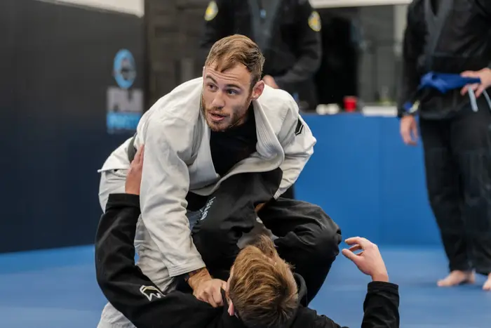 Black belt coaching at Paragon of Jiu Jitsu