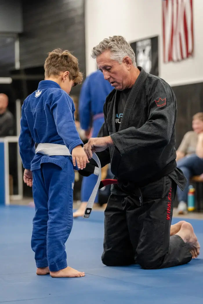 Kids Jiu Jitsu class at Paragon