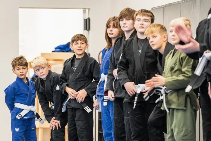 Kids training in a fun, structured environment at Paragon