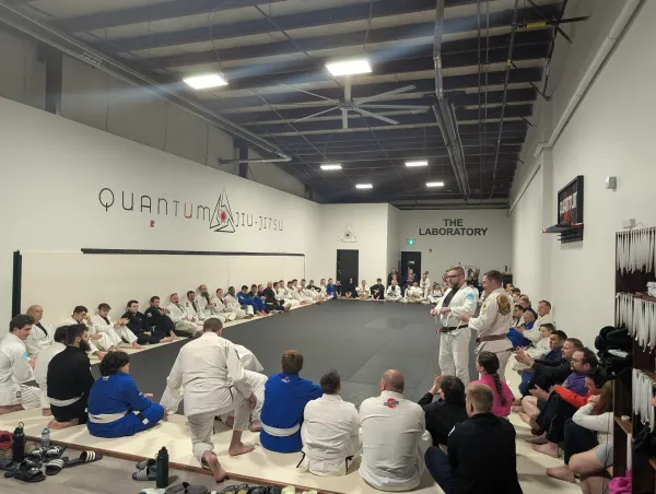 Quantum Jiu-Jitsu — class at the academy
