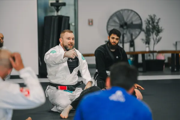 Quantum Jiu-Jitsu — head coach teaching class