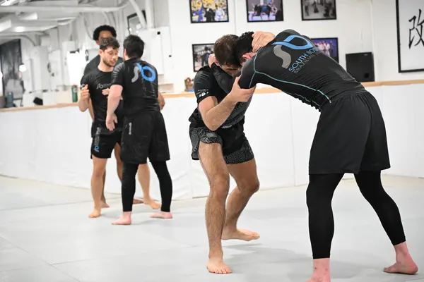 No-gi training in the South Station facility