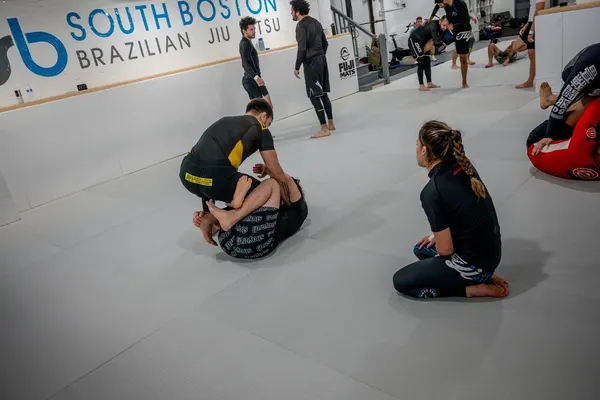 Group photo from a South Boston BJJ seminar
