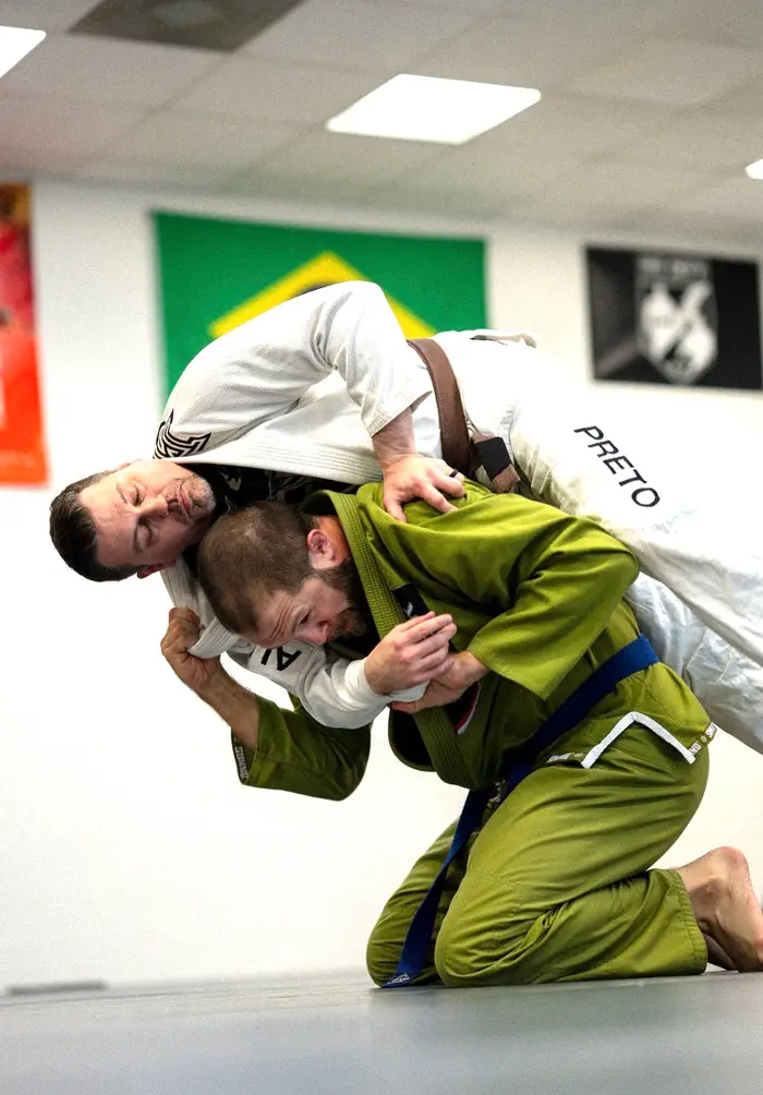 Judo throws and technique training