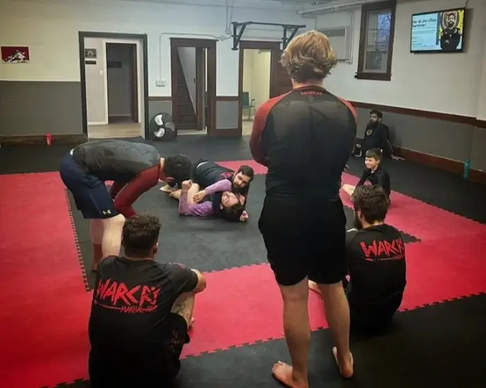 Adults grappling class at WARCRY Martial Arts
