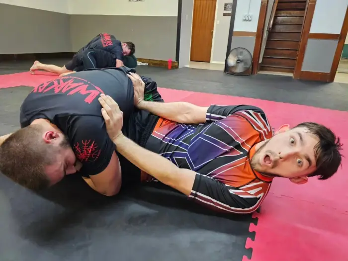 Adult kickboxing class in Melville